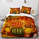 thumbnail image 1 of TV Show Central Perk Friends Logo White Quilt Duvet Cover Set Kids3-Piece Bedding Set (1 Duvet Cover + 2 Pillow Shams), 1 of 3