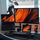 thumbnail image 3 of Soporte Monitor Y Notebook Brazo Articulado Escritorio, 3 of 9