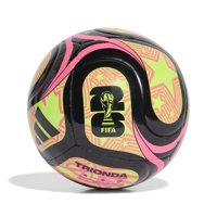Balón De Fútbol Adidas World Cup Unisex Negro/Lucid Lemon/Pink 5