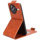 thumbnail image 4 of Funda tipo folio para Xiaomi Civi5 Pro 5G con soporte magnético y protección para la cámara Marrón, 4 of 6