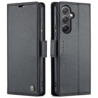 Caseme Tipo Cartera Samsung Galaxy A34 5G Con Cierre Magnético, Rfid, Tarjetero, Soporte, Carga Inalámbrica
