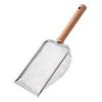 Ioensy - Cuchara Para Arena Para Gatos, Tamiz Para Mascotas, Pala, Limpiador De Lagartos, Cuchara Para Arena, Pala Para Arena, 3,8X3,8Mm