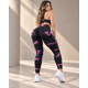 thumbnail image 1 of Leggings Deportivos Mujer Push Up Tie Dye Bicolor, 1 of 4