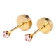 thumbnail image 5 of Aros Abridores Chispas 2mm No1 Oro 18k Circón Bebé Niña, 5 of 8
