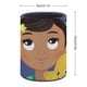 thumbnail image 2 of El Mundo de Nina-theme Cylinder Pen Holder Pencil Organizer with Flannel Lining PVC Leather Material Cardboard Base for study work 10*8CM, 2 of 6