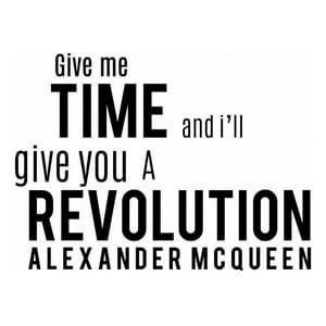 Rienda Libre Graphics - Decomural Give Me Time Mcqueen Fashion Ws-44062