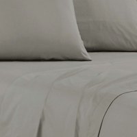 Sabana Andes Microfibra Lisa Gris 2 Plaza