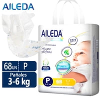Aileda Pañales Infantiles Desechables Talla P Sin Género 68U