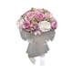 thumbnail image 1 of Flores Artificiales Ramos De Boda Hechos A Mano Para Ceremonia De Fotografía De Boda Violeta Blanco, 1 of 3
