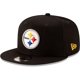 thumbnail image 1 of Gorra Snapback New Era NFL Pittsburgh Steelers, color negro, 1 of 5