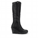 thumbnail image 1 of Bota Chalada Mujer Wedge-40 Negro Casual, 1 of 6