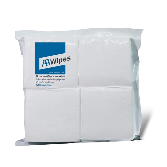Toallitas limpiaparabrisas Cleanroom A4 (1200 unidades) de celulosa/poliéster
