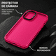 thumbnail image 3 of Carcasa Antigolpes Compatible Con iPhone 16E Fluor Turquesa, 3 of 5