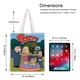 thumbnail image 5 of American Dad Bolso de tela con estampado de lienzo para mujer, bolsa de compras reutilizable y estética, con cremallera interior, regalo para mujer,38*45cm., 5 of 6