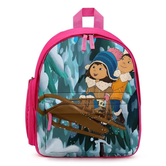 Molly de Denali Mochila Escolar para Niños y Niñas, Mochila Infantil Ligera de Alta Calidad, Grande y Duradera ROSA