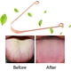 thumbnail image 3 of Raspador de lengua de cobre puro Raspador de lengua de acero inoxidable Raspadores de lengua Se utiliza para la lengua Limpia la lengua para una higiene bucal óptima Raspador de lengua Elimina y bacte, 3 of 5