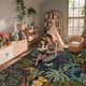 thumbnail image 2 of ALFOMBRA GarveeHome 152x229 cm Verde Selva Lavable, 2 of 8