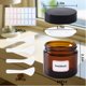 thumbnail image 2 of Frascos de vidrio HXARTMIS Amber de 60 ml con tapas, paquete de 24 unidades para crema, 2 of 7