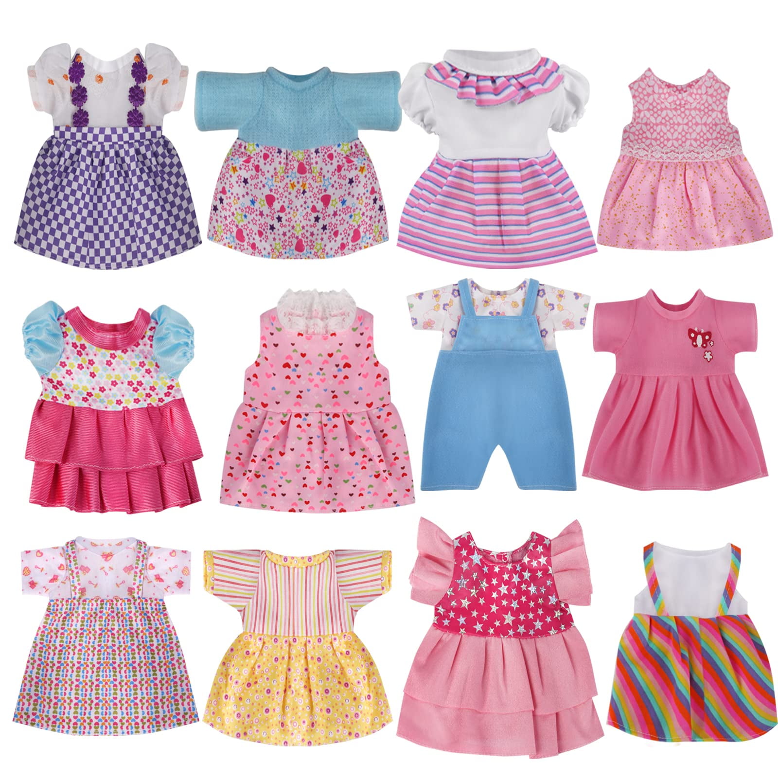 Set De Ropa Para Muñecas Yayyay Para Muñecas De 30 A 35 A 40 Cm, 12 Juegos