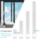 thumbnail image 3 of Kit de aire acondicionado portátil para ventanas, sello de ventana ajustable, 3 of 3