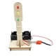 thumbnail image 3 of Señales de tráfico Juguetes de desarrollo Juguetes Rompecabezas de madera Actividades de aprendizaje Ciencia flexible Cognición DIY Semáforos para, 3 of 5