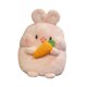 thumbnail image 2 of Juguete De Peluche De Animal, Regalo De Cumplea?os, Mu?eco De Animal Para Sala De Estar, Mesa, Sofá, Conejo Rosa Rábano, 2 of 5