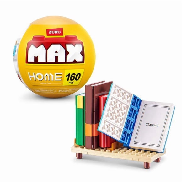 SET BLOQUES PREMIUM HOME MAX - CON DIFERENTES MODELOS DE PIEZAS - MESA DE LECTURA