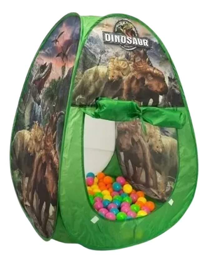 Genérico - Carpa De Dinosaurio Infantil Con 20 Pelotas De Colores