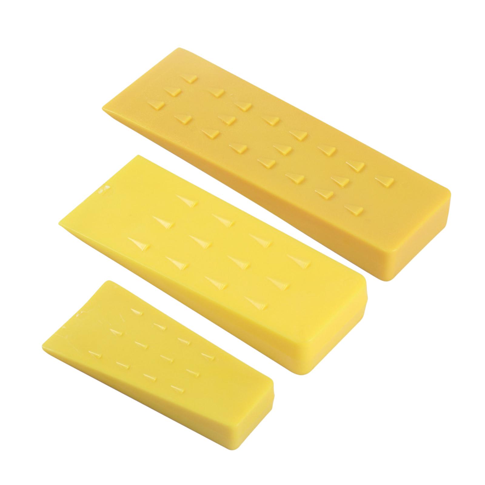 Ioensy - Cuñas Para Tala De Árboles, 3 Uds., Con Púas Para Leñadores Y Taladores, Duraderas, 5, 8 Y 10 Pulgadas