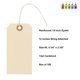 thumbnail image 2 of Etiquetas colgantes EZDOM 12 cm x 6 cm con cuerda - Pack de 100, 2 of 9