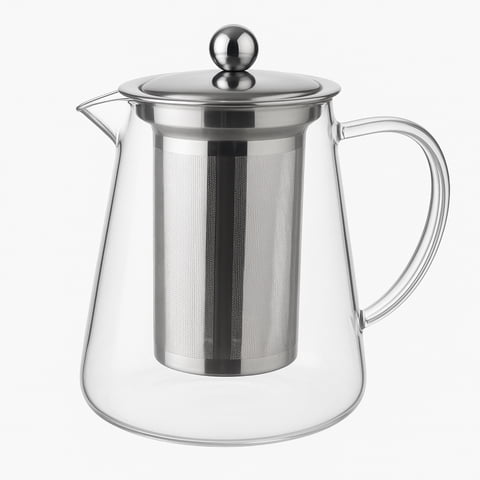 Disparo - Tetera Vidrio 550Ml Con Infusor Metal Mango Vidrio Tetera Te