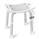 thumbnail image 1 of Silla de ducha HOMLAND ajustable para personas mayores de 400 kg, color gris claro, 1 of 8
