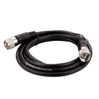 Cable Coaxial Steren Rg8X De 12 Pies Con Conectores Pl259 Uhf