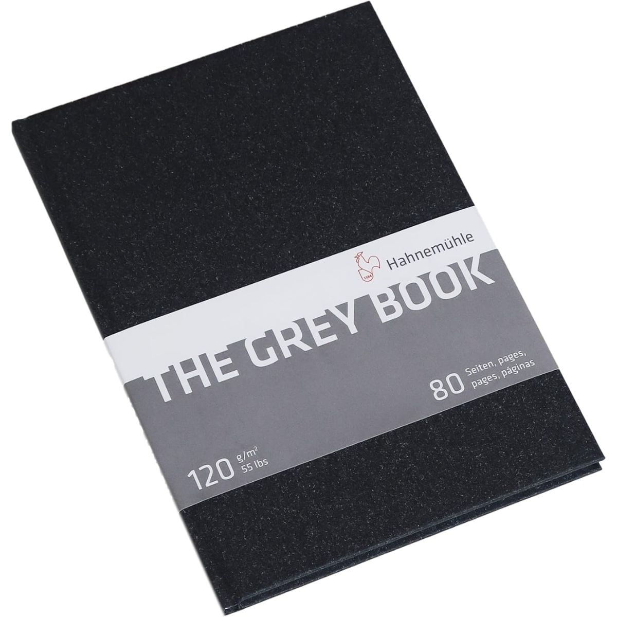 Libreta Dibujo Hahnemuhle Hojas Grises 120gr 40h A4 21x30cm