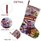 thumbnail image 5 of Las Aventuras de los Osos Gummi Tema: Calcetines de Navidad, fino lino blanco para colgar en escaleras y chimenea, decoración navideña para el hogar, regalo de Navidad.54cm×38cm, 5 of 5