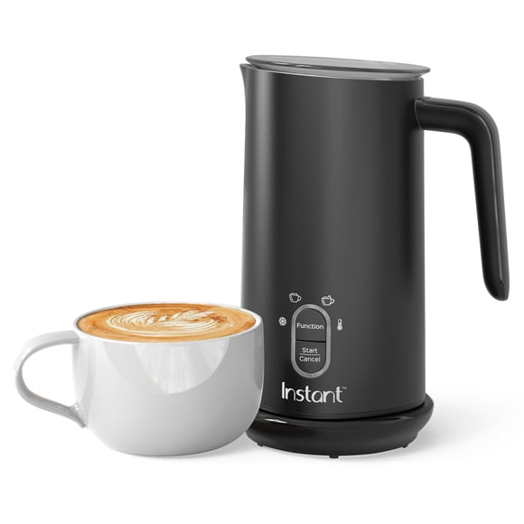 Milk Fother Instant Pot 4 en 1, eléctrico, 295 ml, 500 W, negro