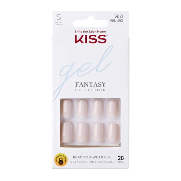 Kit de uñas KISS Gel Fantasy Ready-to-Wear Press-On Gel Nails