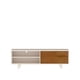 thumbnail image 4 of Rack Buffet Arrimo Hasta 55" Apoyado / 65" Colgado Perla Caramelo - Estilo Moderno Neutral Be Design (160x53.5x45.5 cm), 4 of 8