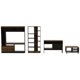 thumbnail image 3 of Estante Tv55 + Biblioteca + Arrimo + Mesa de Centro Classic Color - Caramelo/Wengue, 3 of 15