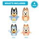 thumbnail image 2 of Finger Puppets Ginsey Bluey Jumbo, 4 piezas, impermeables, 2 of 4