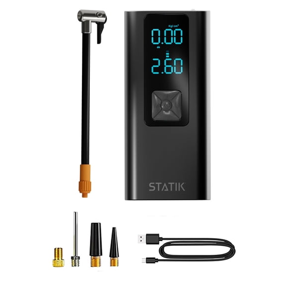 Compresor de aire portátil STATIK TireHero, inflador de neumáticos de coche, 150 PSI