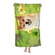 thumbnail image 3 of Shiba Inu Toalla de playa de secado rápido con diseño temático, regalo para mujeres y niñas, ideal para cumpleaños, fans, amantes de la música, uso en la playa o al aire libre, 78 × 160 cm, 3 of 6