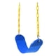 thumbnail image 1 of Asiento De Columpio De EVA Resistente, 66 ", Cadena De Jardín, Columpio Para Patio Trasero, 220 Libras, Azul, 1 of 1