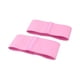 thumbnail image 1 of 1 par de fundas para botas de skate antiarañazos, protección portátil para patines, cubiertas elásticas para botas para patinaje artístico, cubierta p Rosa S, 1 of 5