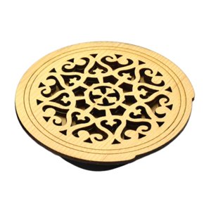 Bothyi - Tapa De Boca De Guitarra, Piezas Decorativas Para Guitarras Acústicas, Protector De Bloque Estilo B, Amarillo