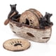 thumbnail image 1 of Set De Posavasos Bear Canoa Hecha A Mano De Tamaño Completo, 1 of 8