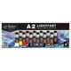 thumbnail image 2 of Set de pintura acrílica Chroma Art Student's A2, 12 colores, 20 ml, 2 of 4