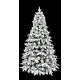 thumbnail image 1 of Árbol De Navidad Nieve Invernal 210 Cm Con Ramas Abundantes, 1 of 3