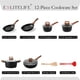 thumbnail image 2 of Juego De Utensilios De Cocina Con Revestimiento Antiadherente De Granito 12 Unidades, 2 of 7