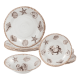thumbnail image 1 of Juegos de vajillas de zarocrus melamine, 12 piezas de platos, 1 of 3